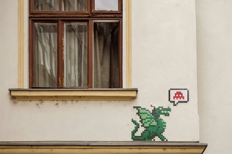 Invader Streetart
