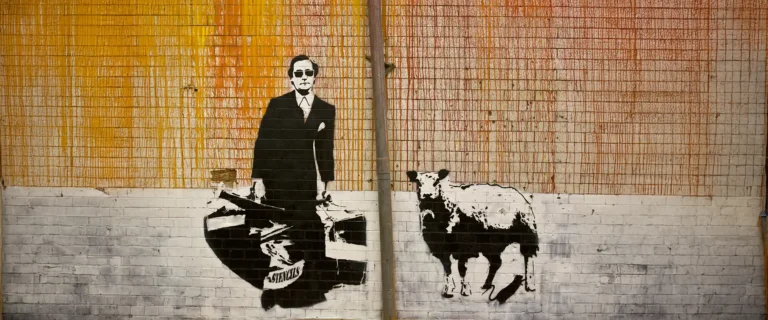 Streetart Künstler Blek le Rat