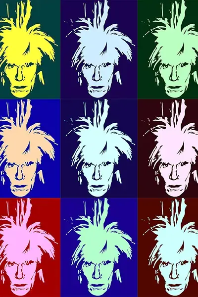 Andy Warhol Selbstportrait