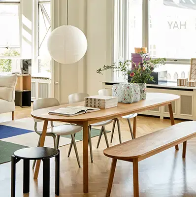 Hay Triangle Leg Esstisch