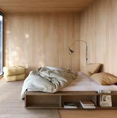 Japandi Style Betten