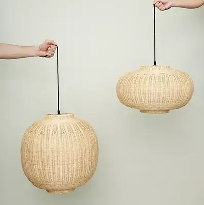 Rattan Leuchten Urban Jungle