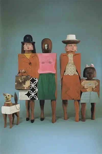 Marisol Escobar Women and Dog