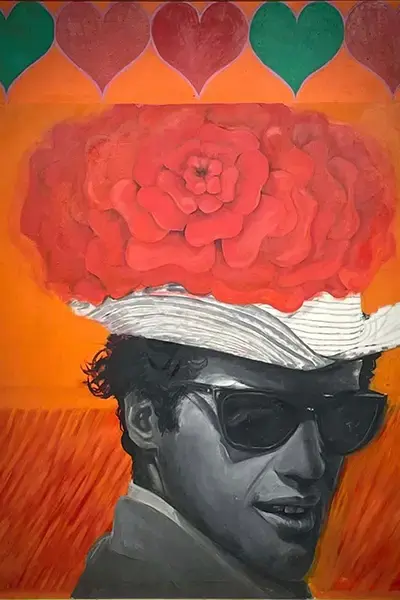 With Love to Jean-Paul Belmondo 1962 Pauline Boty