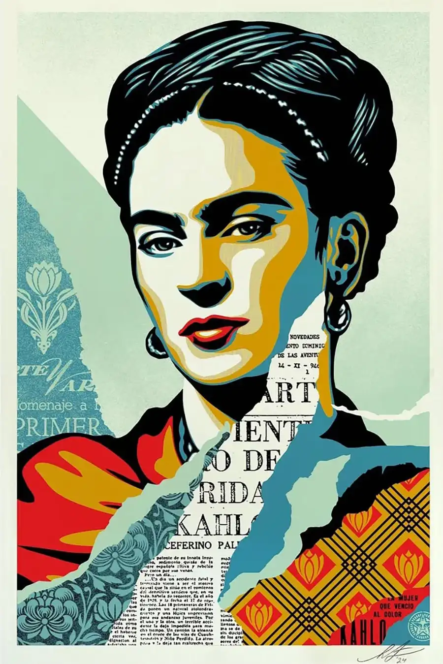 Frida Kalho Shepard Fairey