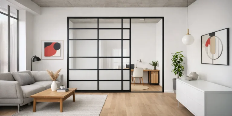 Schiebetür als Raumteiler