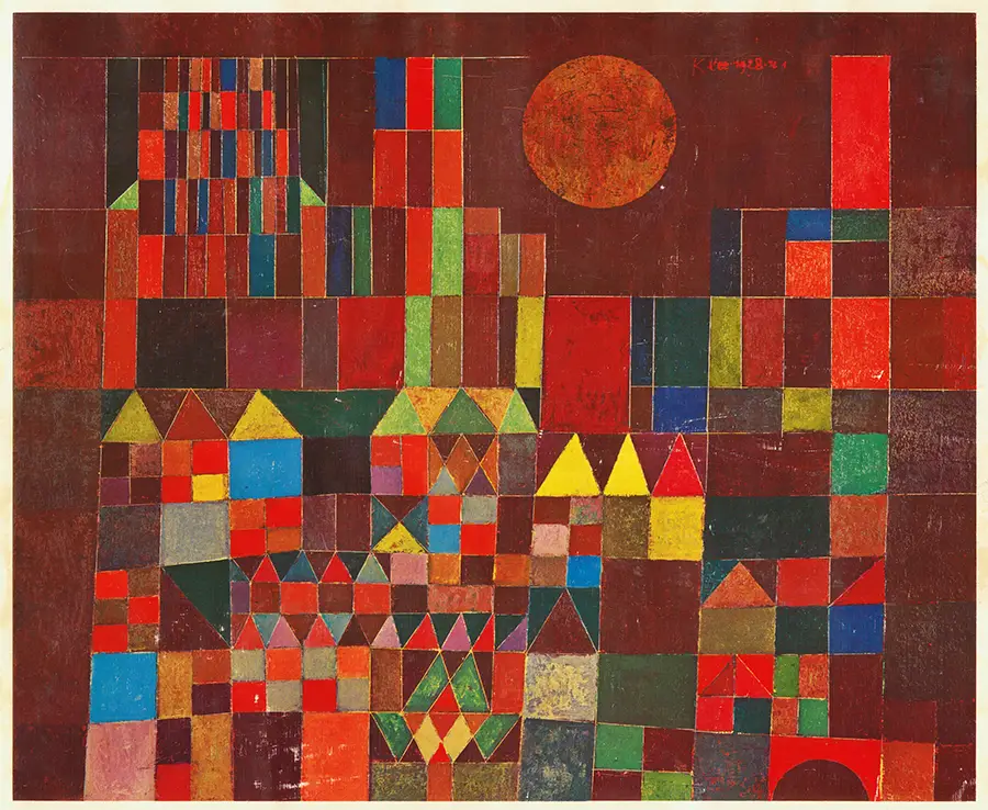 Paul Klee Burg und Sonne