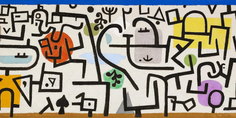 Paul Klee Reicher Hafen Bild