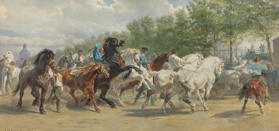 Rosa Bonheur Der Pferdemarkt