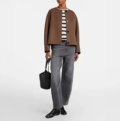 S Max Mara Breton Shirt