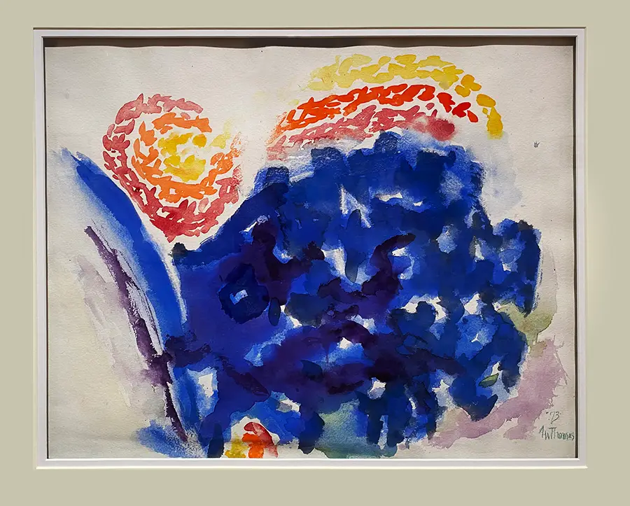 Alma Thomas Wind and Flowers