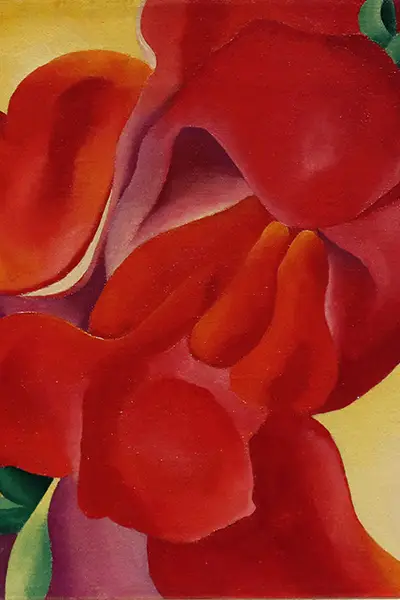 Georgia O'Keeffe Red Canna