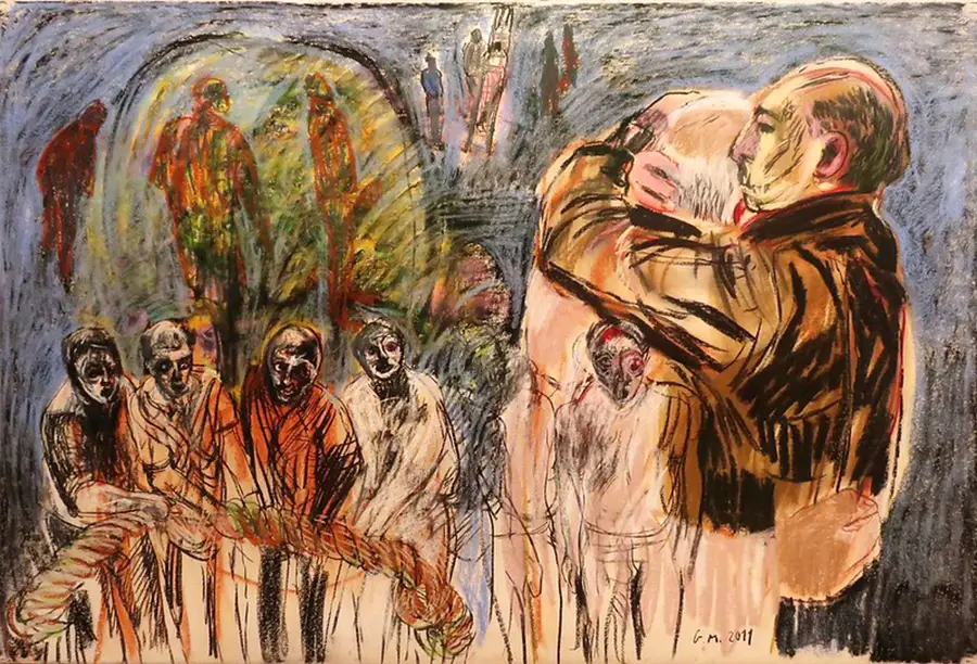 Graça Morais A caminhada do medo VII