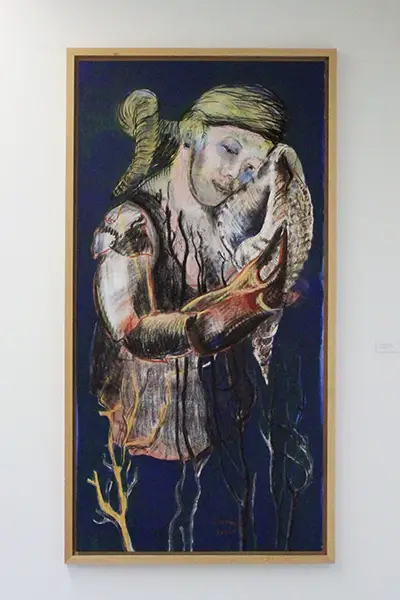 Graça Morais Joana ouvindo o mar