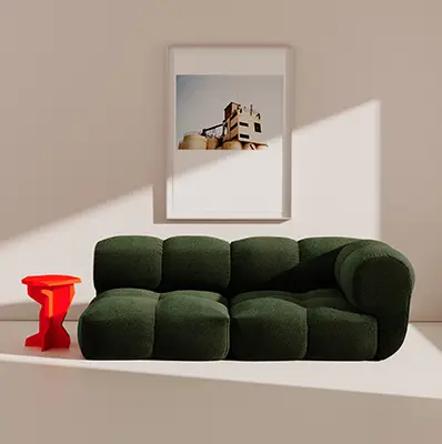 OUT Sofa Sander Grün