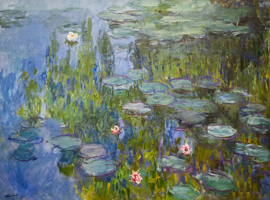 Claude Monet Seerosen 1915