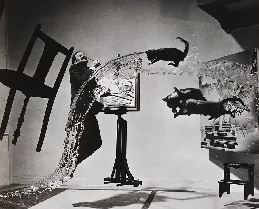 Dalí Atomicus von Philippe Halsman