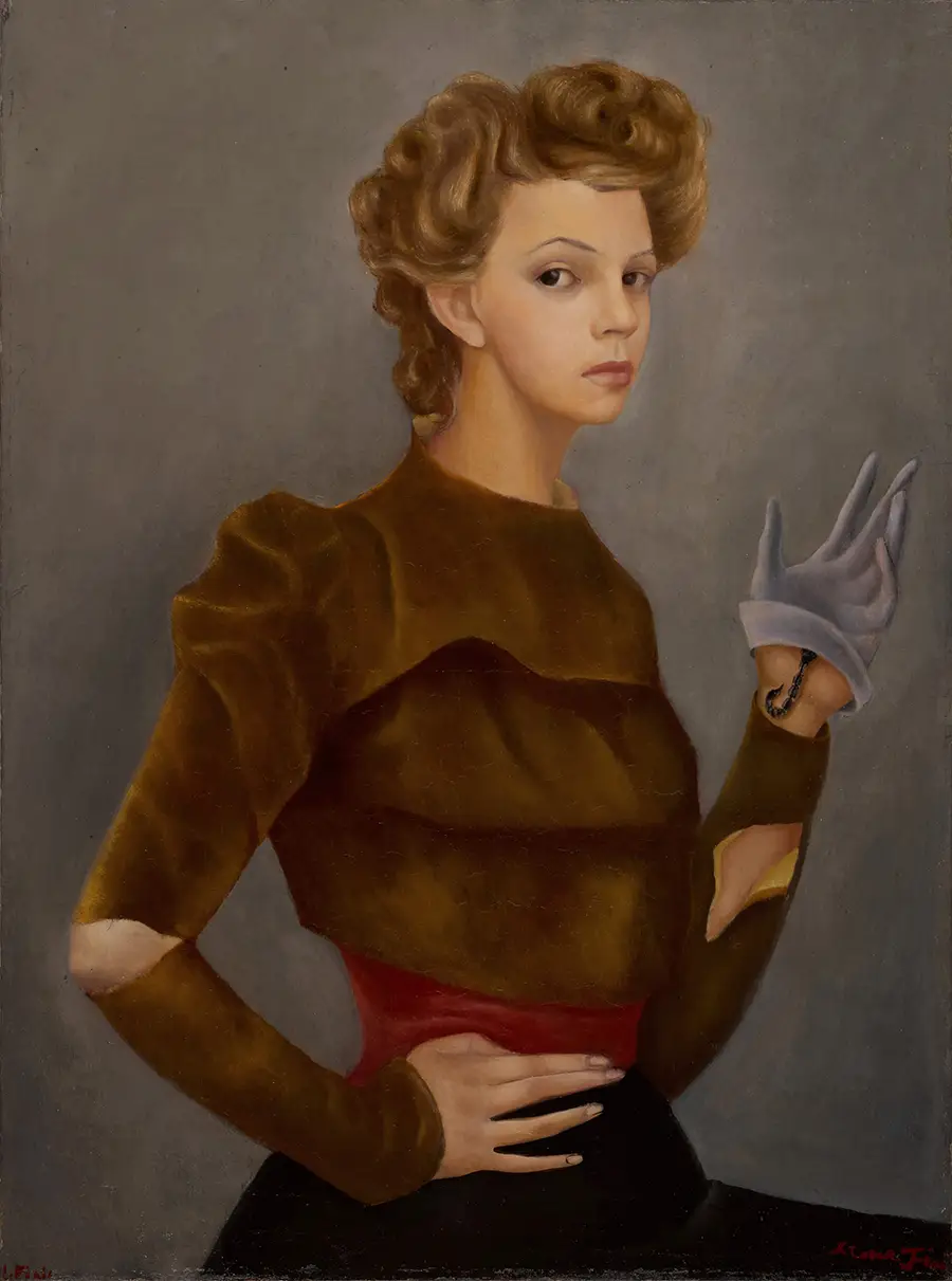 Leonor Fini Selbstportät mit Skorpion