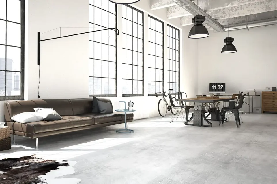 Minimalistisches Loft