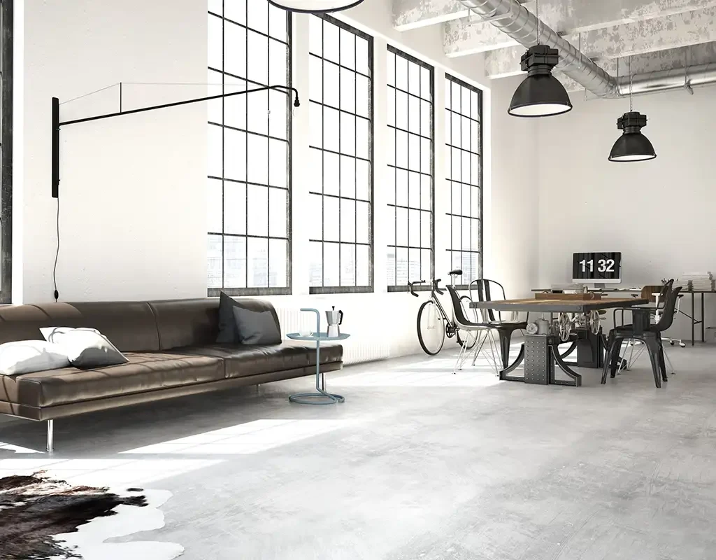 Minimalistisches Loft