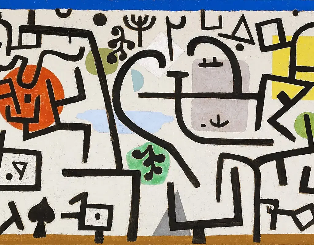 Paul Klee Reicher Hafen Bild