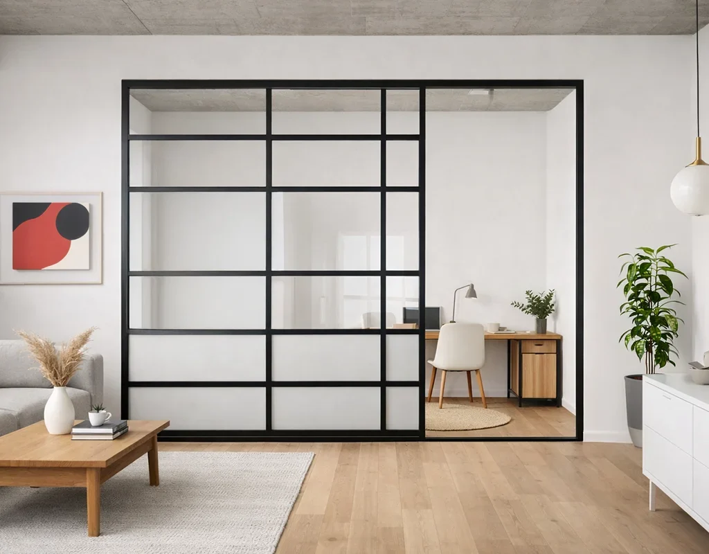 Schiebetür als Raumteiler