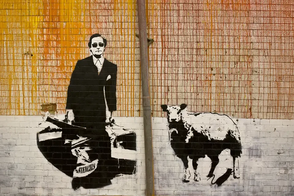 Streetart Künstler Blek le Rat