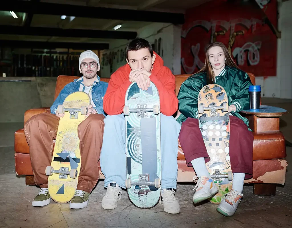 Models im Y2K 2000er Style